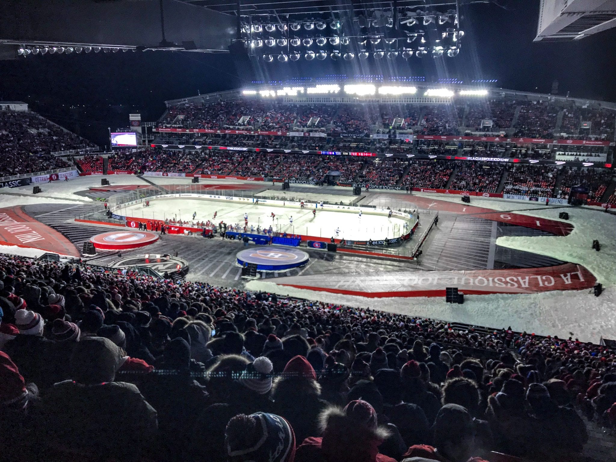 The best outdoor photos of the NHL 100 Classic from Ottawa