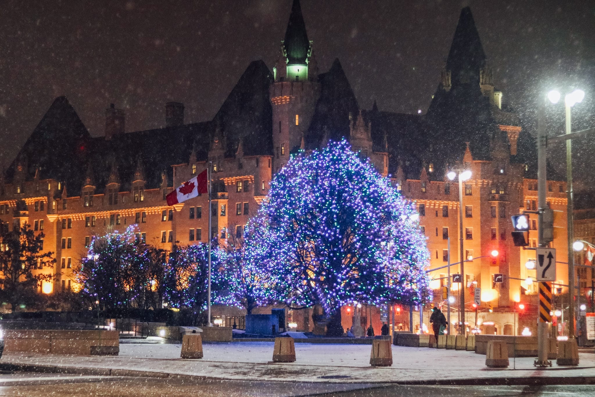 See Downtown Illuminated With Thousands of Ottawa Christmas Lights